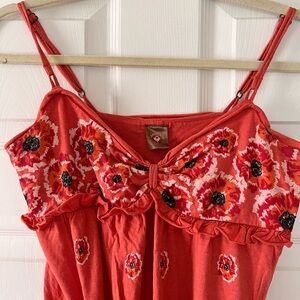 Language Boutique Tunic Long Tank Size Small EUC